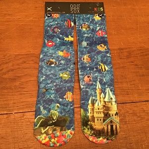 Kids Socks Brand New Fish Design Ages 3-10
